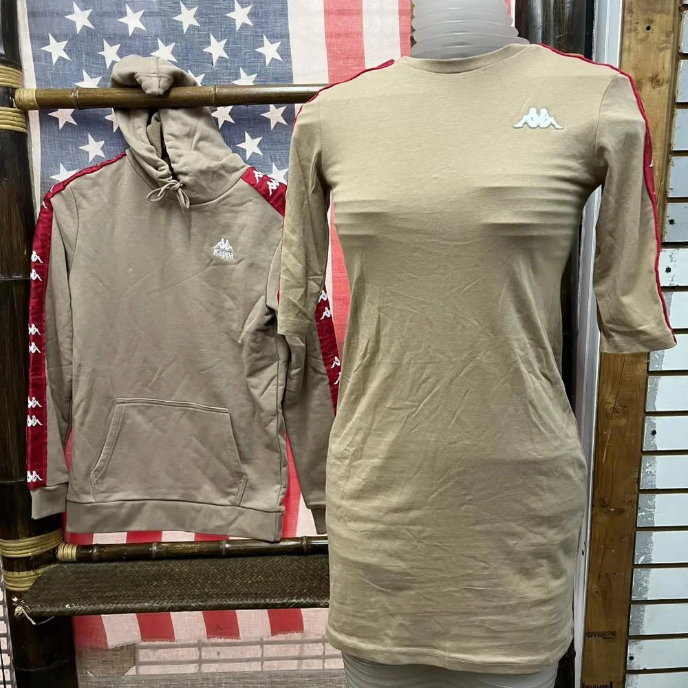 NWT Kappa 2 pc Hoodie & long Dress